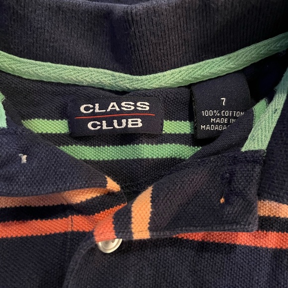 Class Club boy’s striped polo - Picture 3 of 3